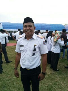 Kabag Humas Pemkab. Muna barat Ali Abidin, S.Pd., M.Si