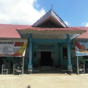 Nampak Sepi Kantor Disdukcapil Bombana yang Biasanya Ramai oleh Warga Yang Hendak Mengurus Dokumen Kependudukan