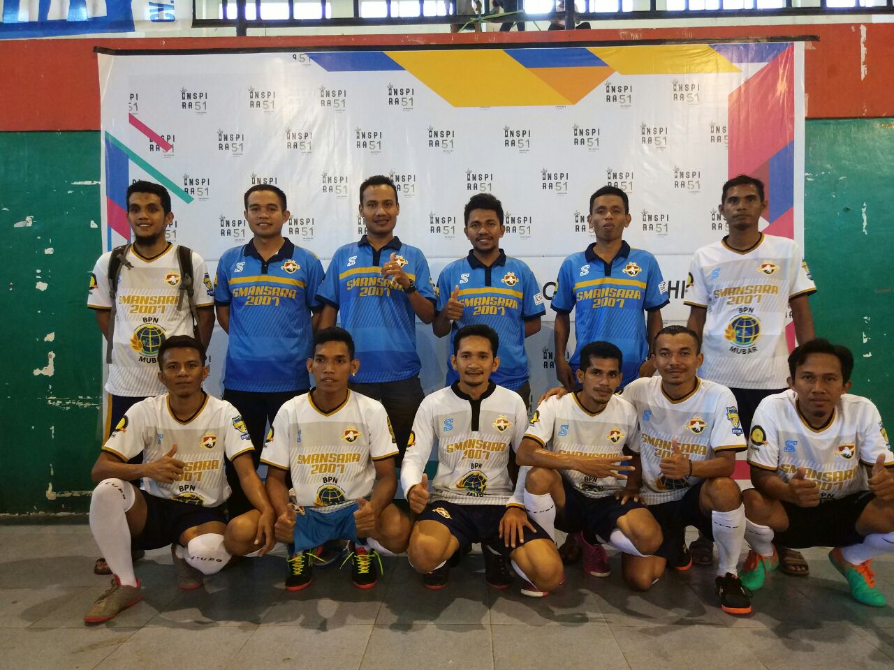 Tim Futsal Alumni SMANSARA 2007