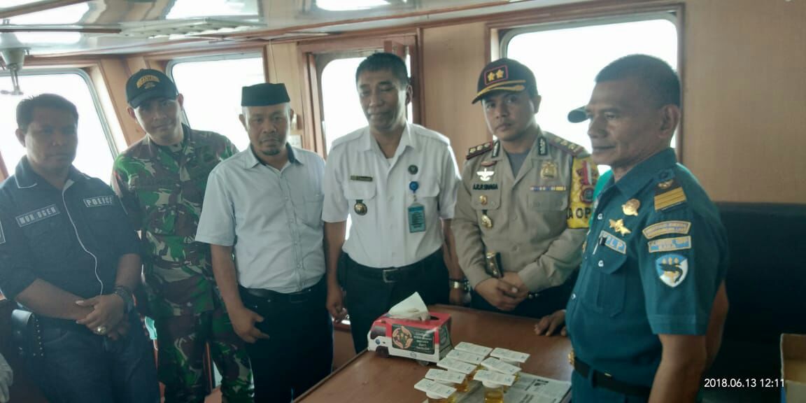 Tim Gabungan Periksa Urin Sopir Angkutan Umum dan ABK