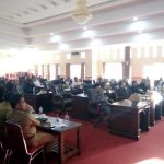 Suasa Rapat paripurna DPRD Muna atas persetujuan pinjaman Pemerintah Kabupaten Muna ke Bank Sultra dan Bank Jawa Tengah