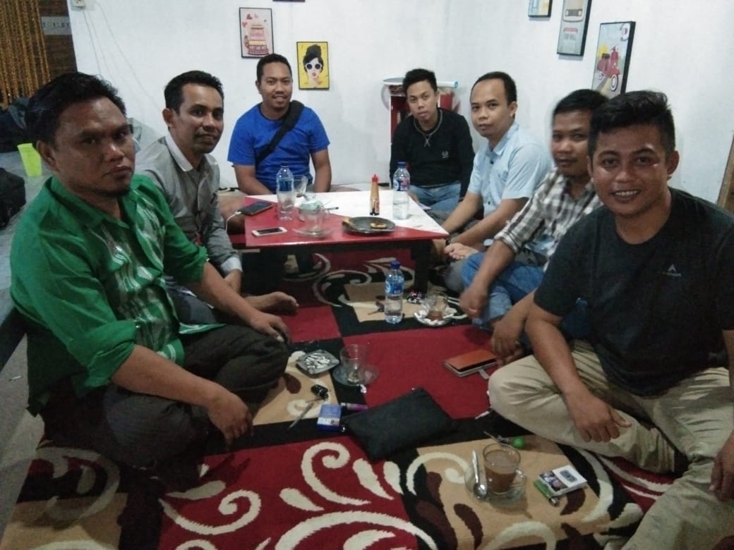 Ngopi Bareng GP Ansor beserta Pengurus Parpol dan OKP Bombana