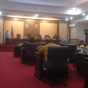 Ruang sidang DPRD Muna