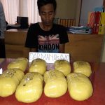pemuda asal Sumatera Selatan yang berhasil diringkus polisi akibat membawa Narkoba