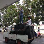 GMPK WAKATOBI SAAT MENGGELAR DIDEPAN KANTOR BUPATI.