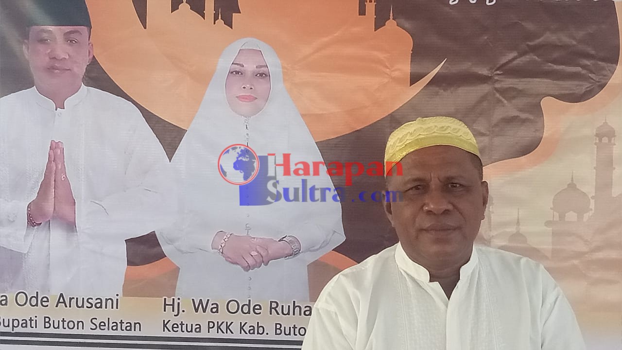 Foto Drs. La Rija, M, Pd Kepala kemenag Busel