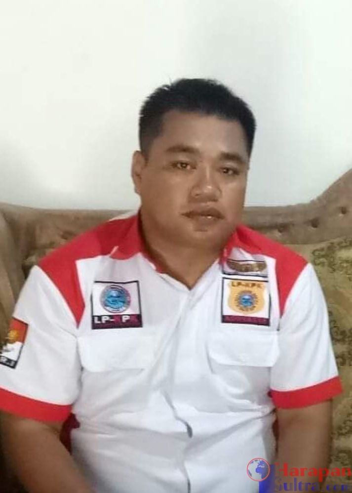 Kaharuddin, Ketua Komisi Daerah (KOMDA) Lembaga Pengawasan Kebijakan Pemerintah Dan Keadilan (LP-KPK) Provinsi Sulawesi Tenggara