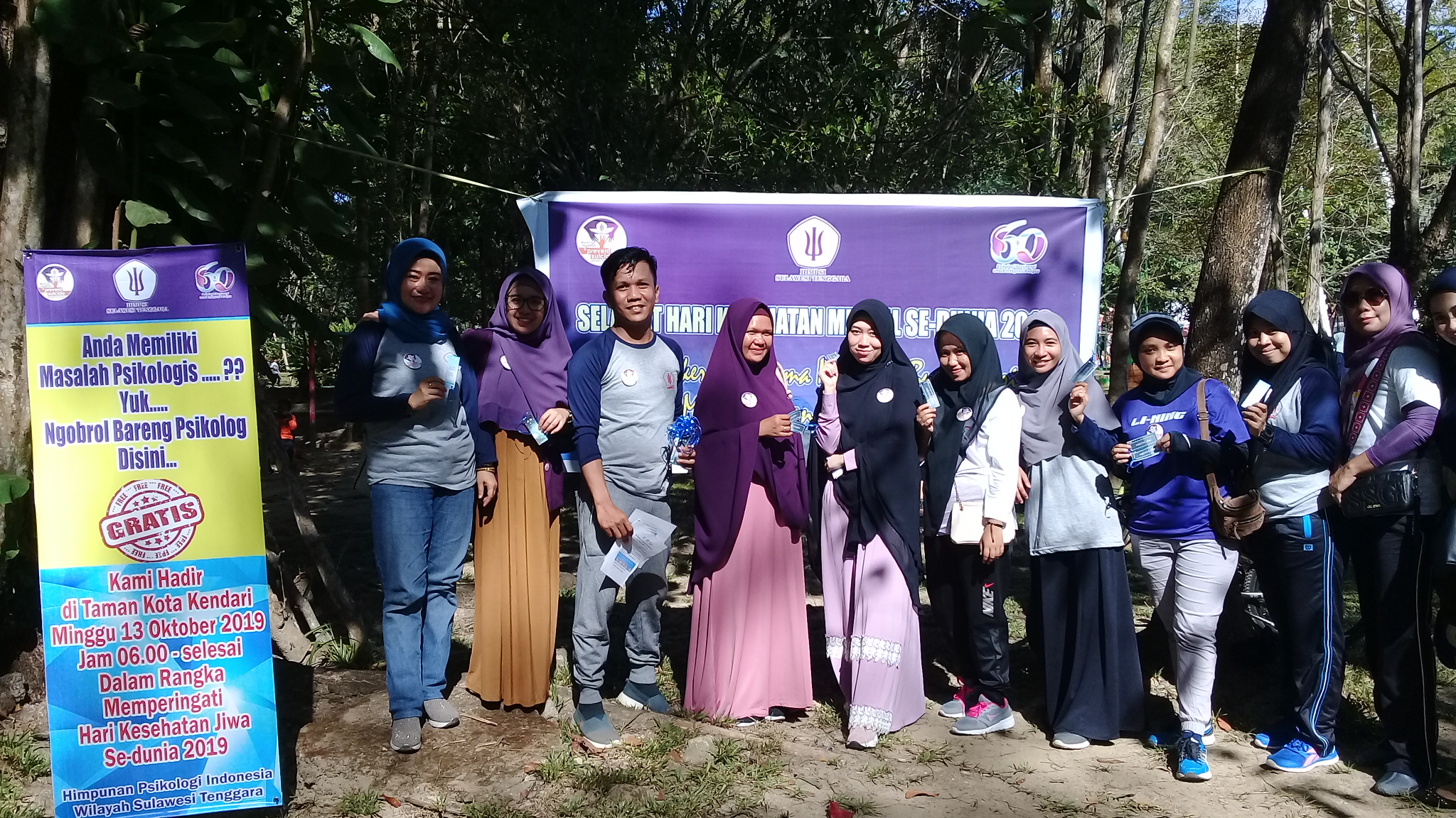 Foto: Pengurus Himpunan Psikolog Indonesia Wil. SULTRA