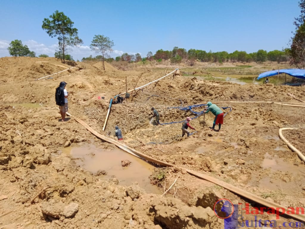 Aktivitas Penambangan Emas PT. Panca Logam Makmur