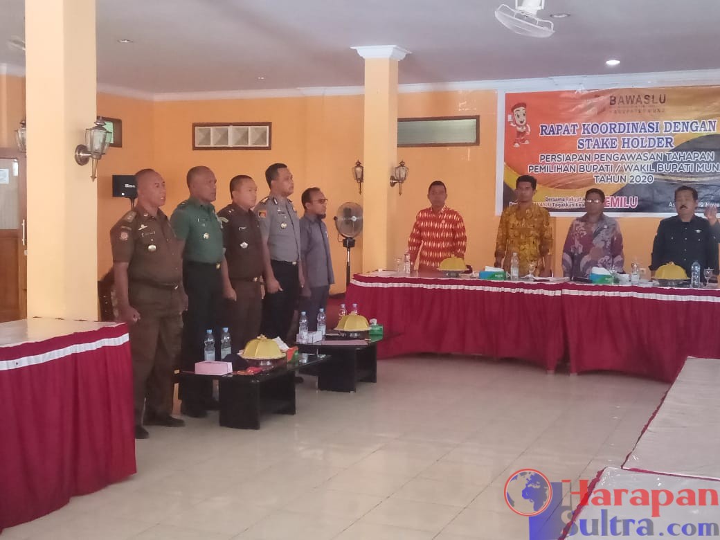 Gambar Rakor bawaslu Muna