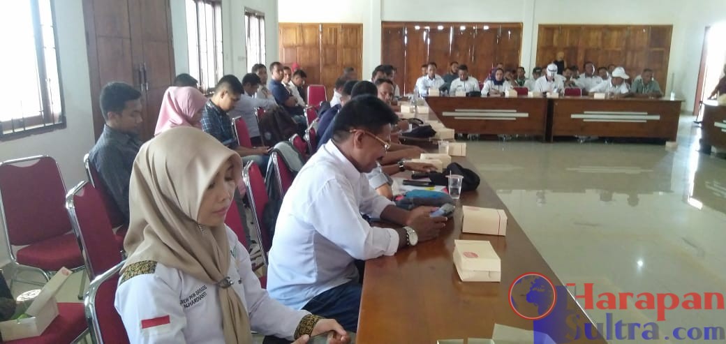 Sosialisasi bantuan sosial sembako kepada jajaran pemkab buton selatan