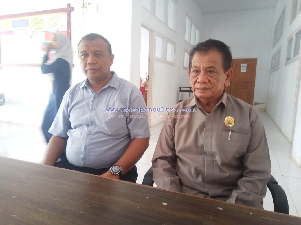 Ketgam: Ketua DPRD Muna La Saemuna (Dapil 2) dari partai Hunura dan Awal Jaya Bolombo anggota DPRD Muna dari (Dapil 4) partai Demokrat.