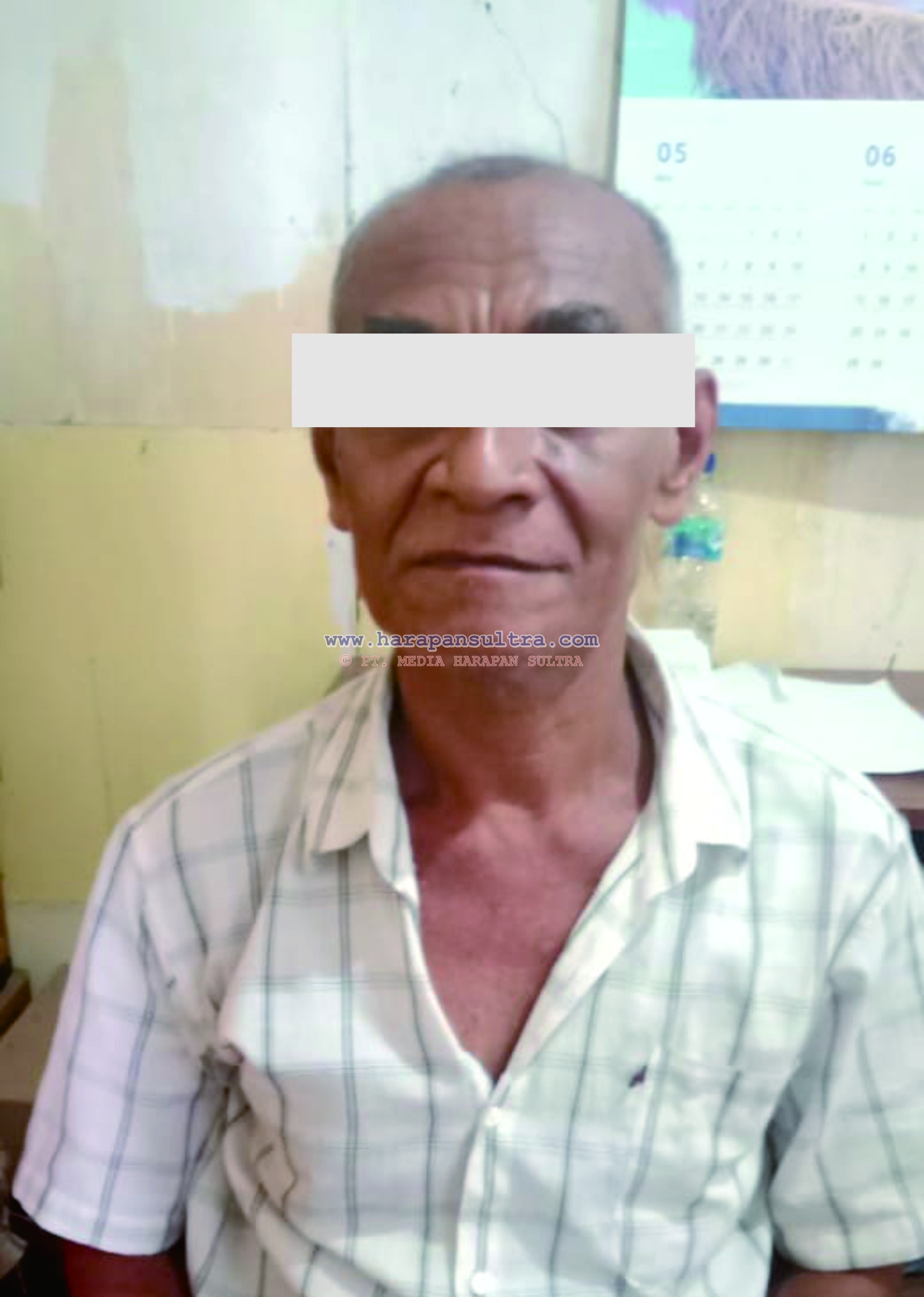 Ketgam : HF Pelaku Pencabulan Terhadap Anak Di Bawah Umur / Fota Istimewa.