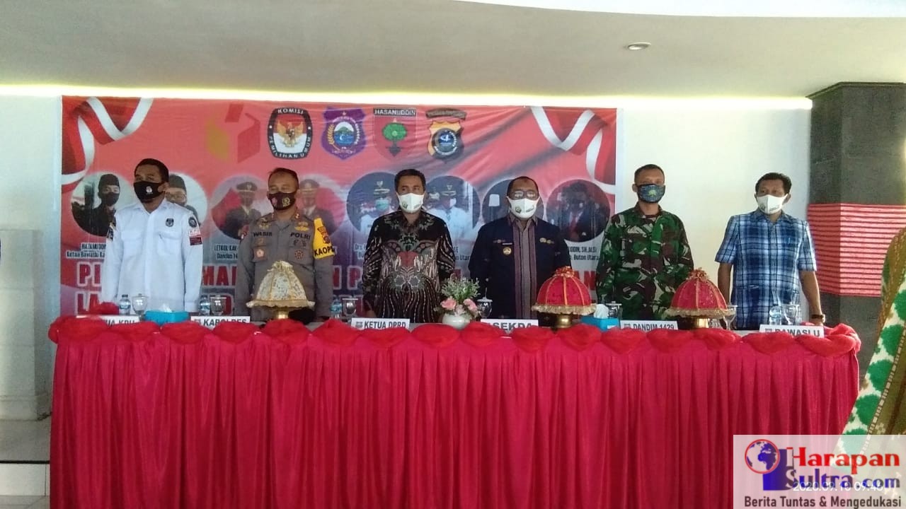 Foto Kegiatan Sosialisasi Pencegahan Covid-19 menjelang Pilkada Serentak 2020