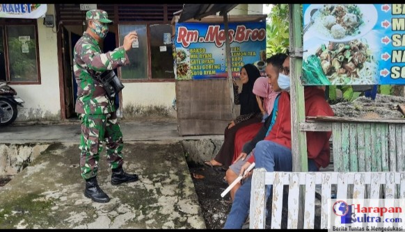 Sosialisasi yang dilakukan Anggota TNI-AD