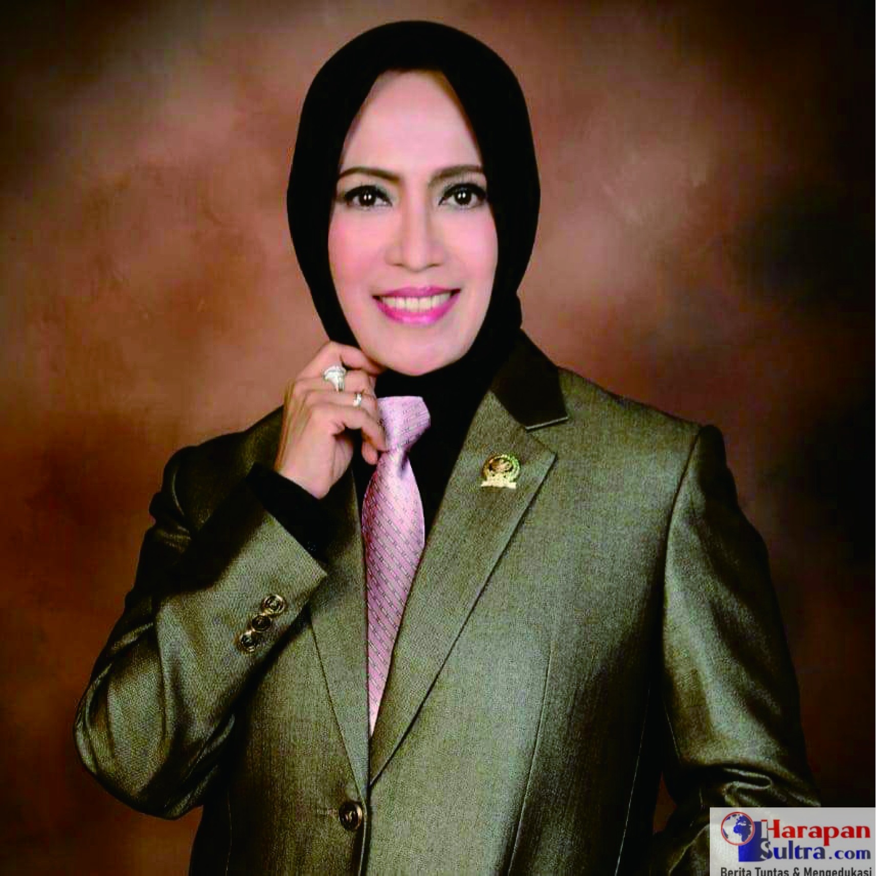 Anggota DPD RI B-109/Sulawesi Tenggara yang juga Ketua Tim Penggerak PKK Kabupaten Bombana, Andi Nirwana Sebbu