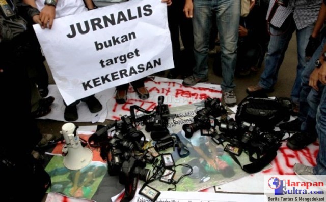Ilustrasi Kasus Kekerasan Terhadap Wartawan (okezone)