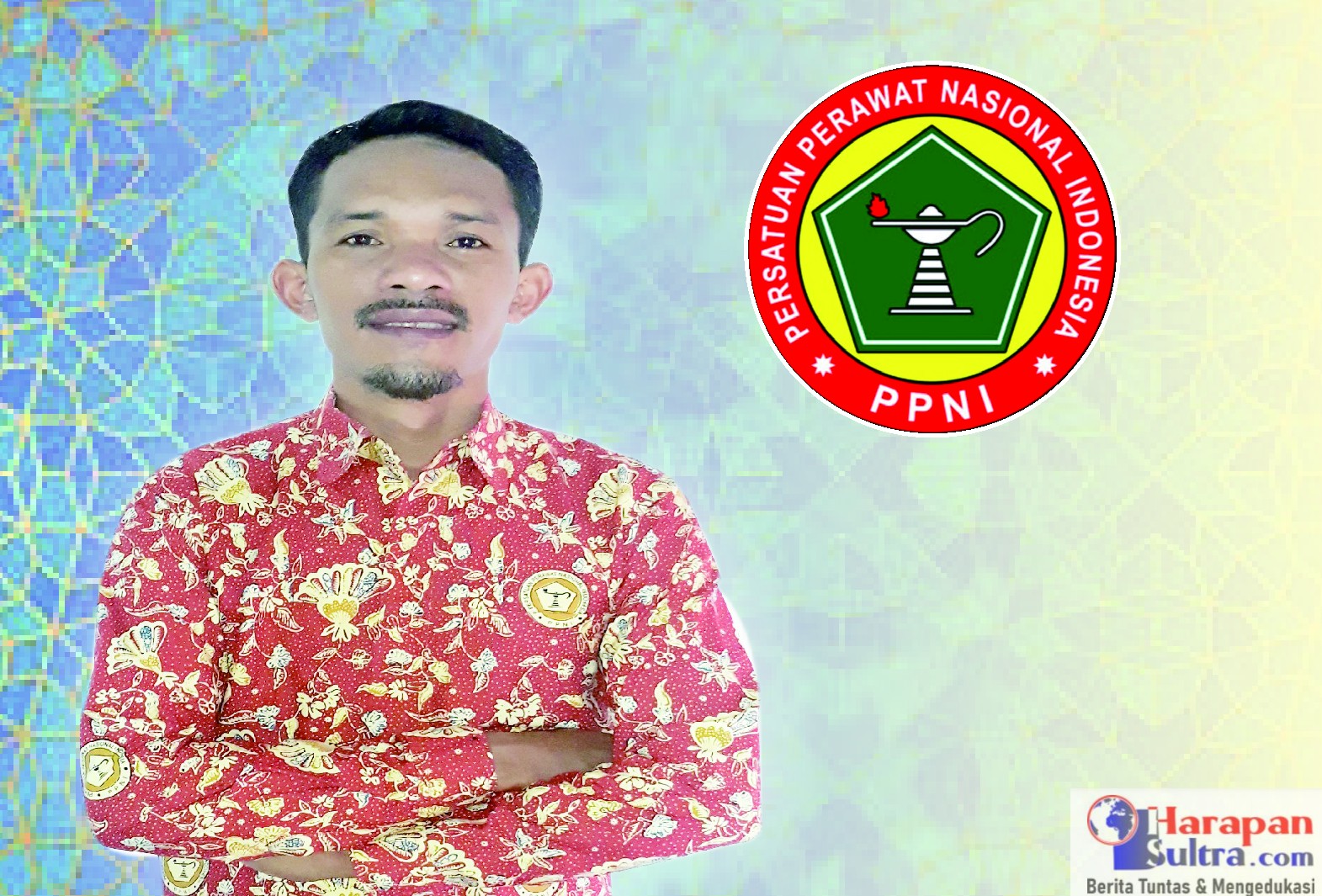 Ketua PPNI Bombana, Satar, S.KM., M.Kes