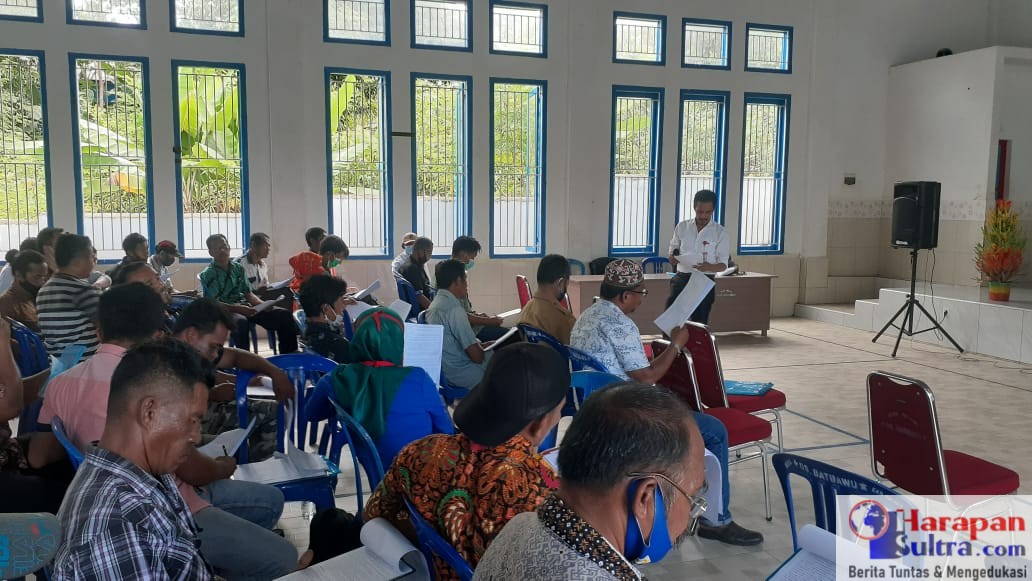 Abady Makmur saat menjadi pemateri Kegiatan Bimbingan Teknik Cara pendataan SDGs