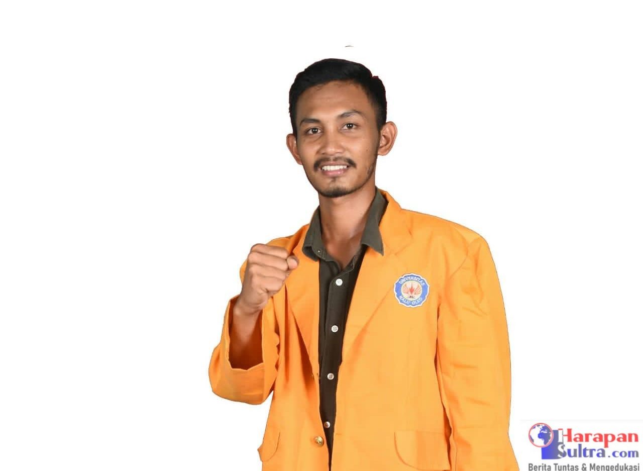 Ketua BEM FITK UHO, Irfan Tato.