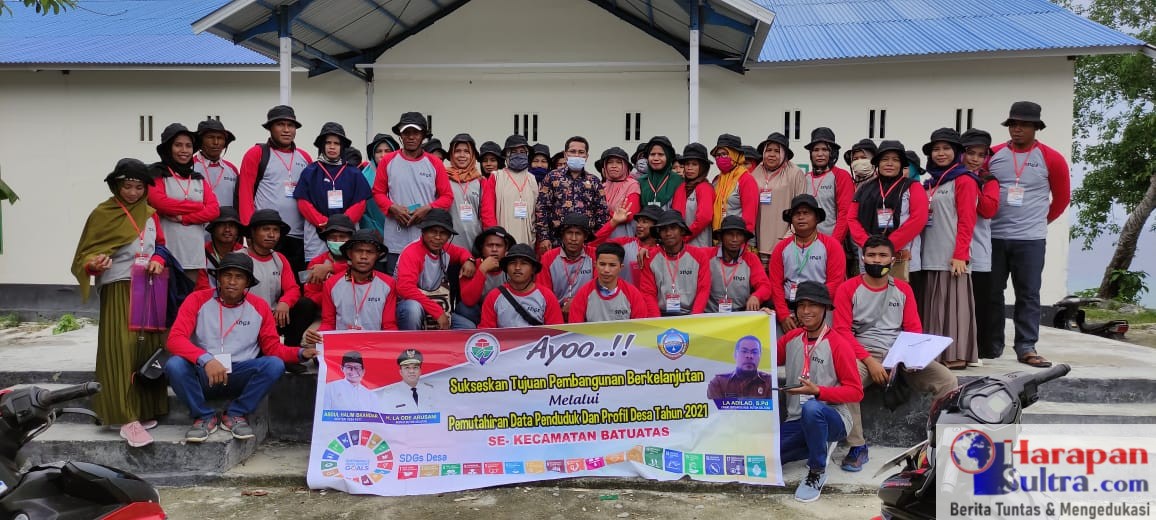Foto Pendata SDGs Kecamatan Batuatas