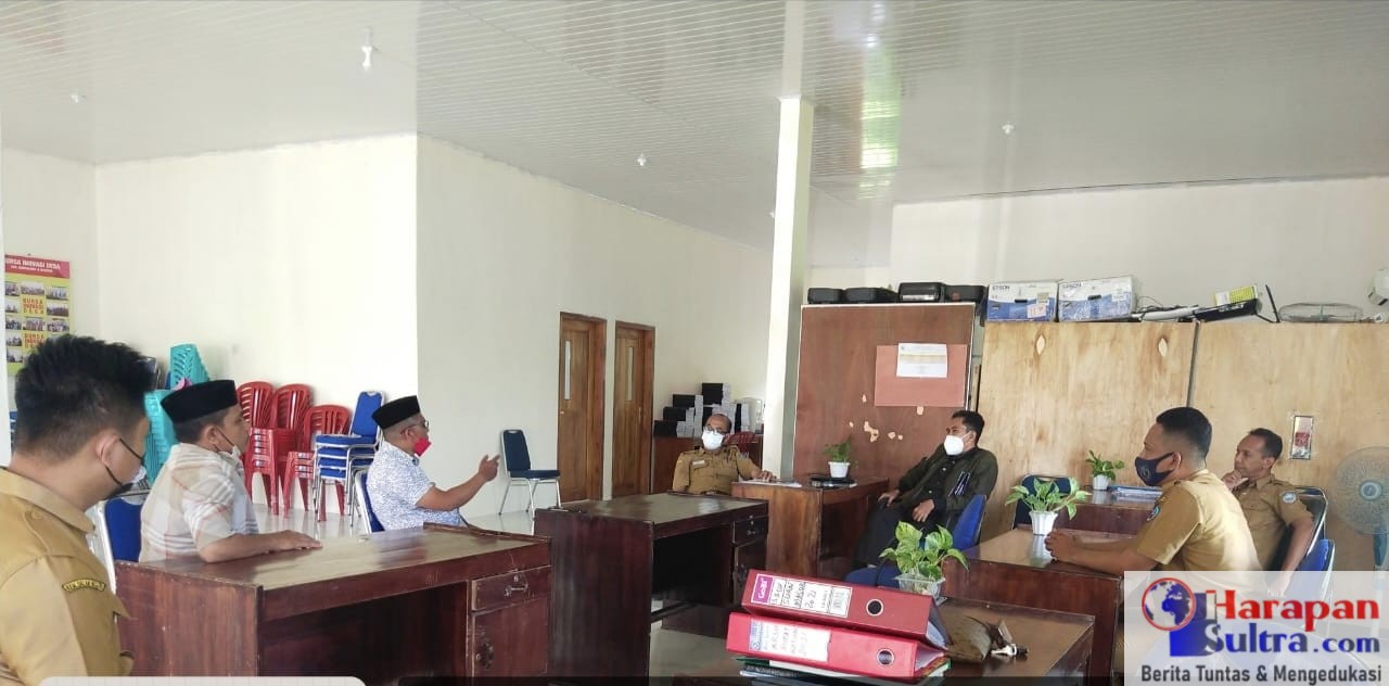 Suasana Rapat Kordinasi TAPM dengan Kepala DPMD Busel