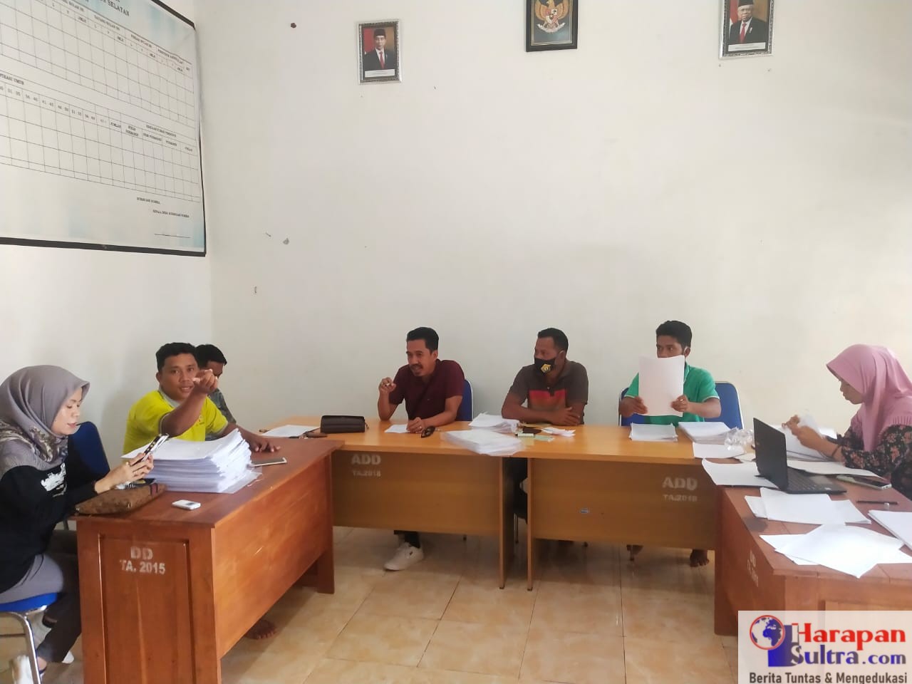 Kegiatan Monev di Kecamatan Lapandewa