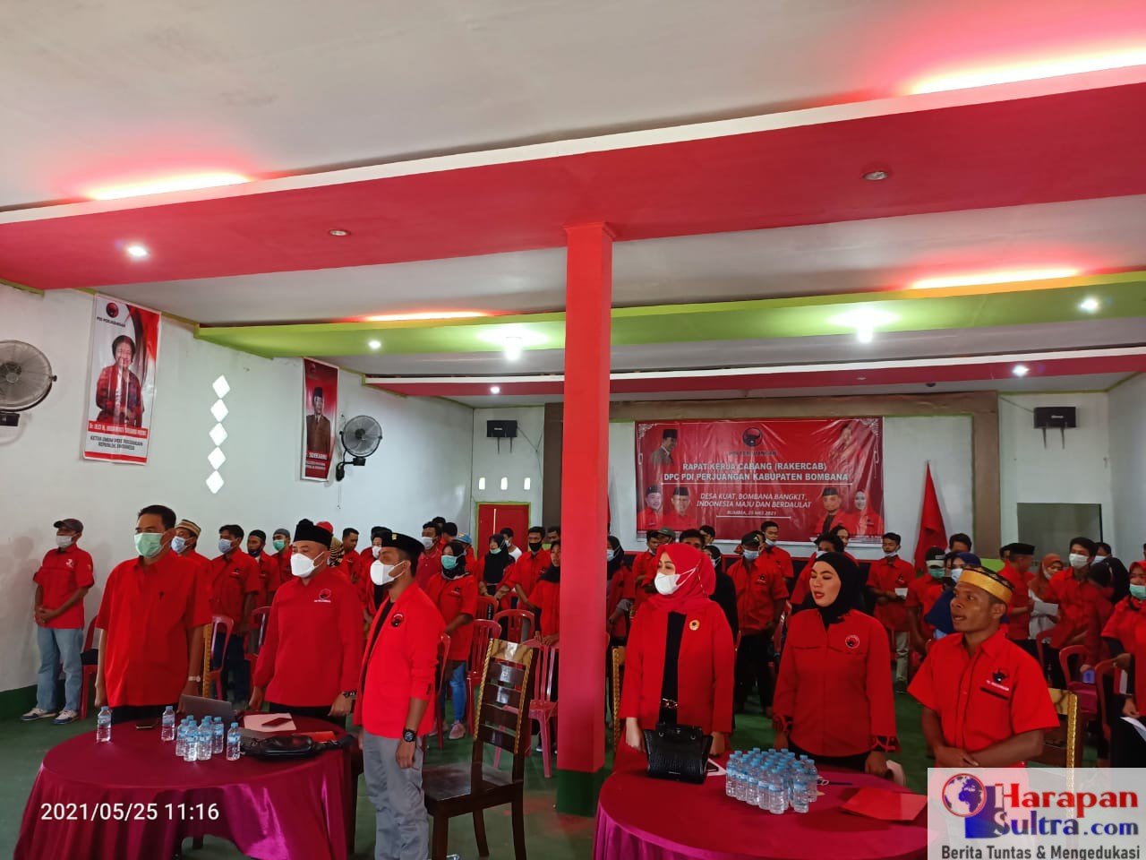 Suasana Rakercab DPC PDIP Bombana
