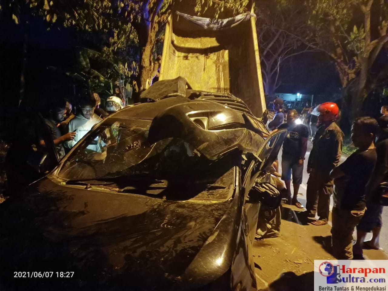 Kondisi Kendaraan Korban