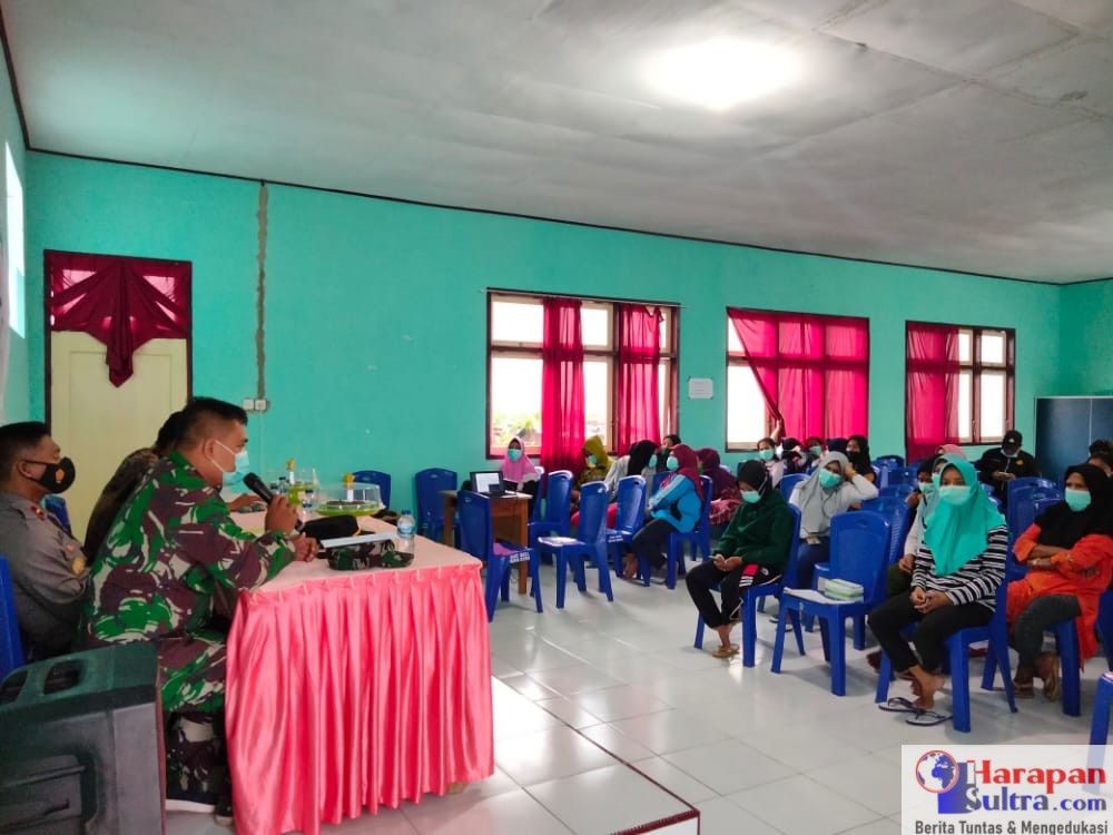 Kegiatan Sosialisasi PPKM Mikro dan sekaligus Pembagian Masker