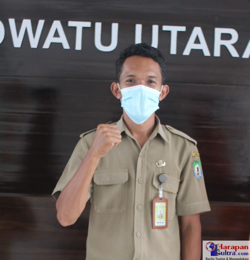 Kepala Puskesmas Rarowatu Utara, Satar, S.KM., M.MKes