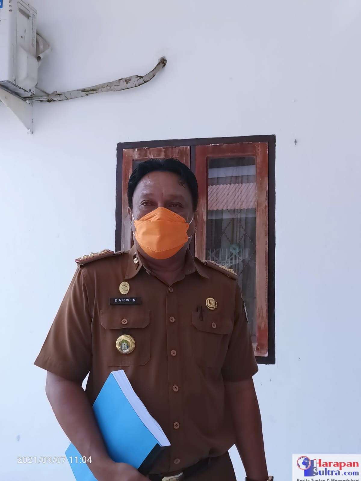 Kepala Dinas Kesehatan Bombana, Darwin Ismail, SE