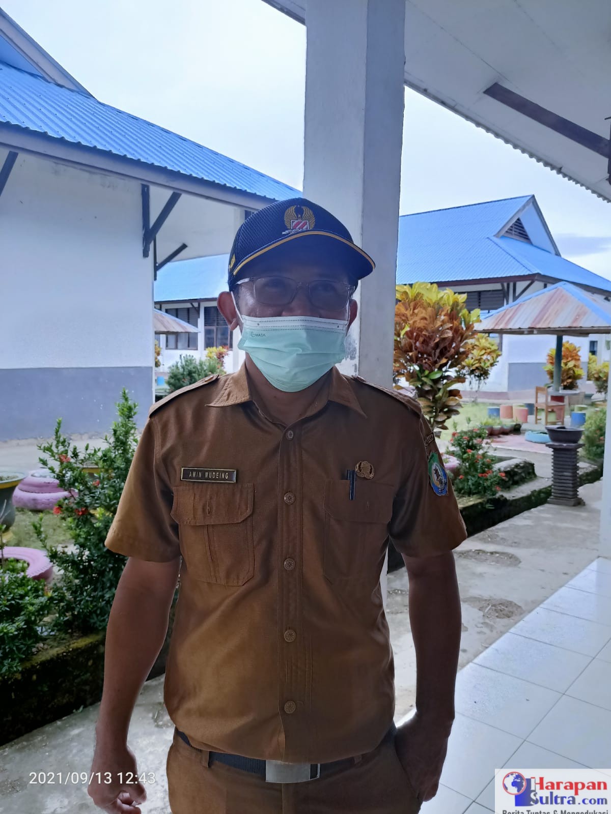 Sekretaris Kecamatan Rumbia Tengah, Amin Mudeing