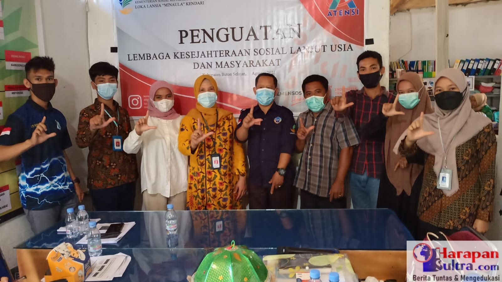 Kegiatan Penguatan LKS LU di Buton Selatan