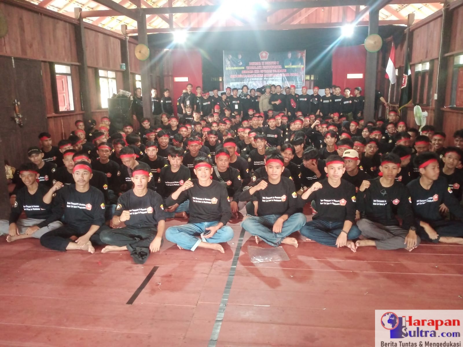 Tamalaki Patowonua saat Melaksanakan Diksar II dan Diksus I