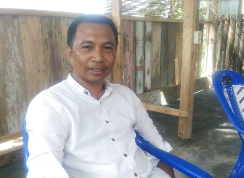Salah Satu Warga Pulau Masaloka, Basmin