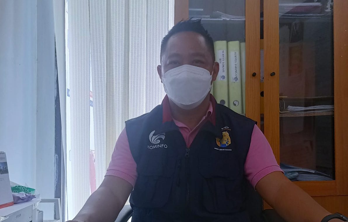 Kepala Bidang Pengelolaan Teknologi Informasi dan Komunikasi (PTIK) Muliadi Billa, SE