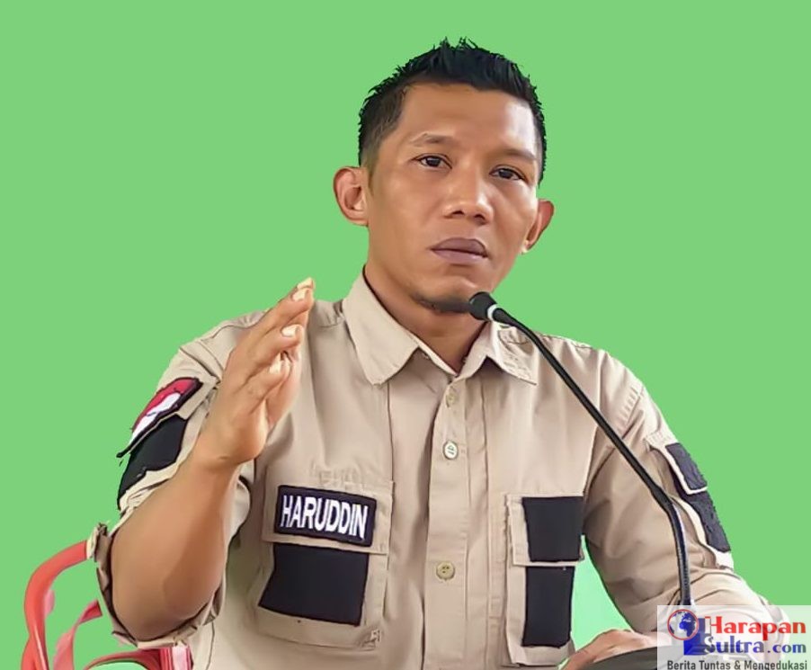 Kepala desa Mambo, Haruddin