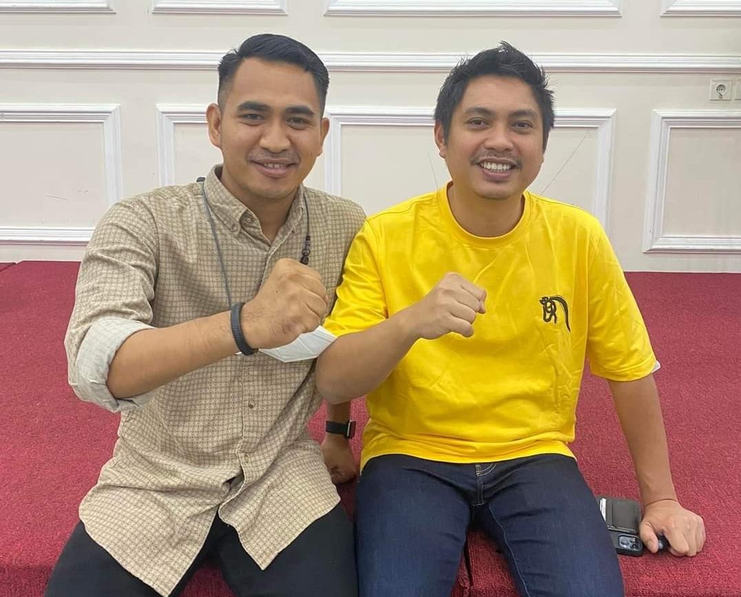 Owner KM. Buana Ekspres, Khairul Baits Ketum HIPMI Pusat Mardani H. Maming