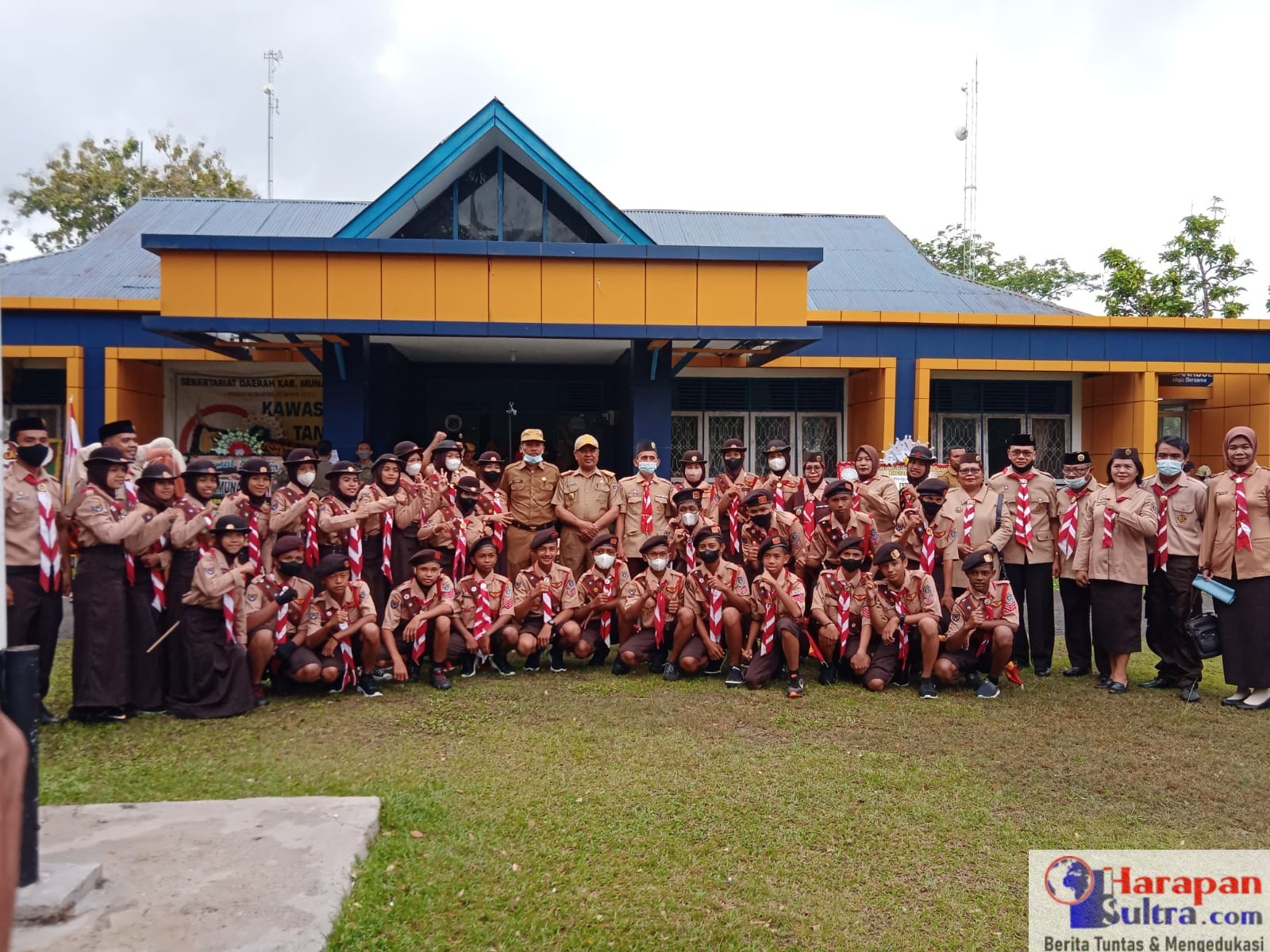 Peserta Jambore Nasional asal Muna Barat