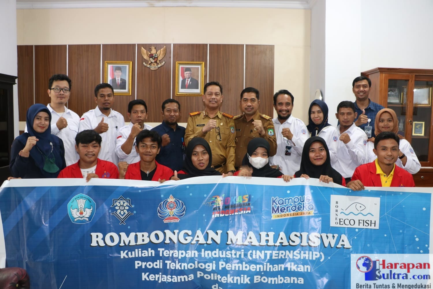 Pelepasan Rombongan Mahasiswa untuk Kuliah Terapan Industri di Malaysia