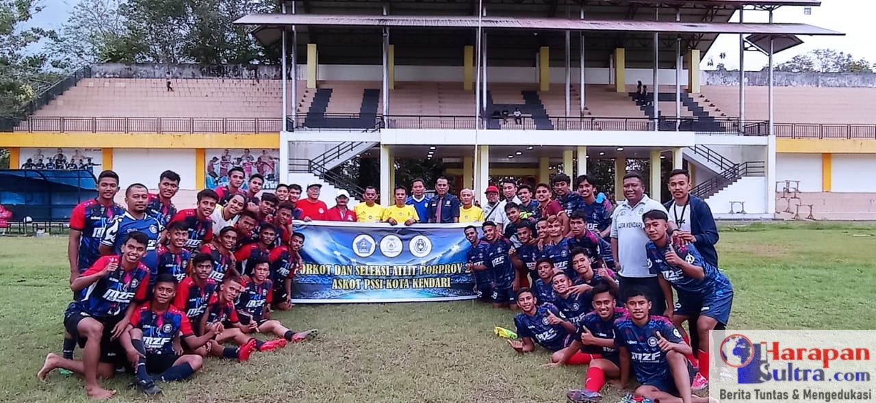 Kegiatan Portkot dan Sekesi Atlit PSSI Kota Kendari