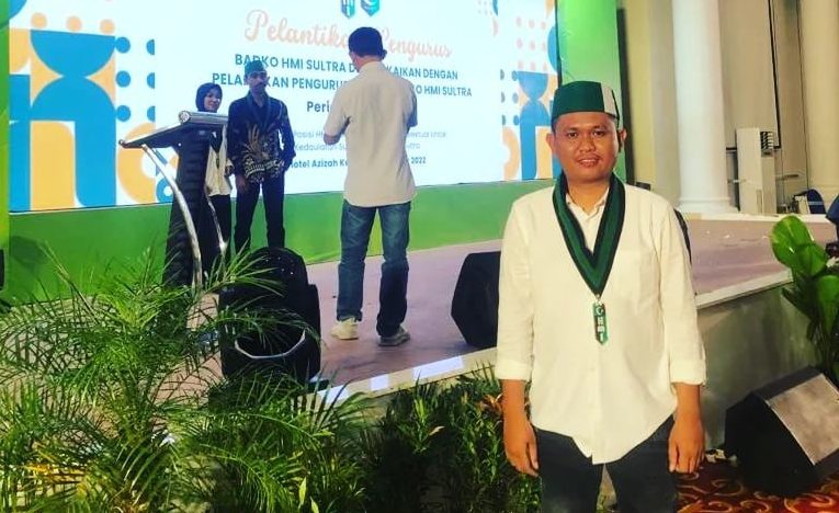 Ketua Forum Mahasiswa Bombana Bersatu (FMBB) Irfan Mappa