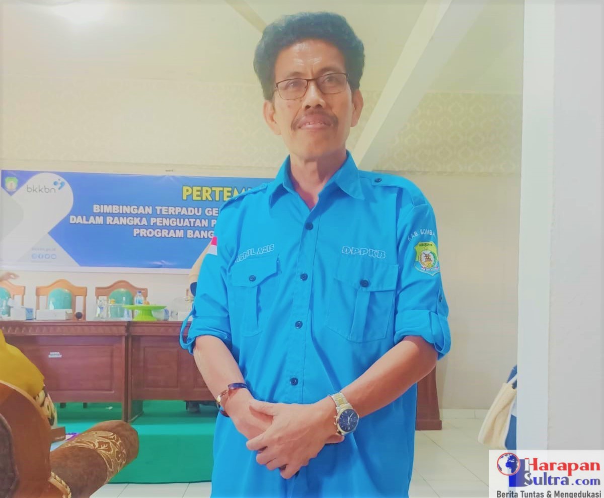 Keala Dinas Pengendalian Penduduk dan Keluarga Berencana (DPPKB) Bomban, H. Abdul Azis