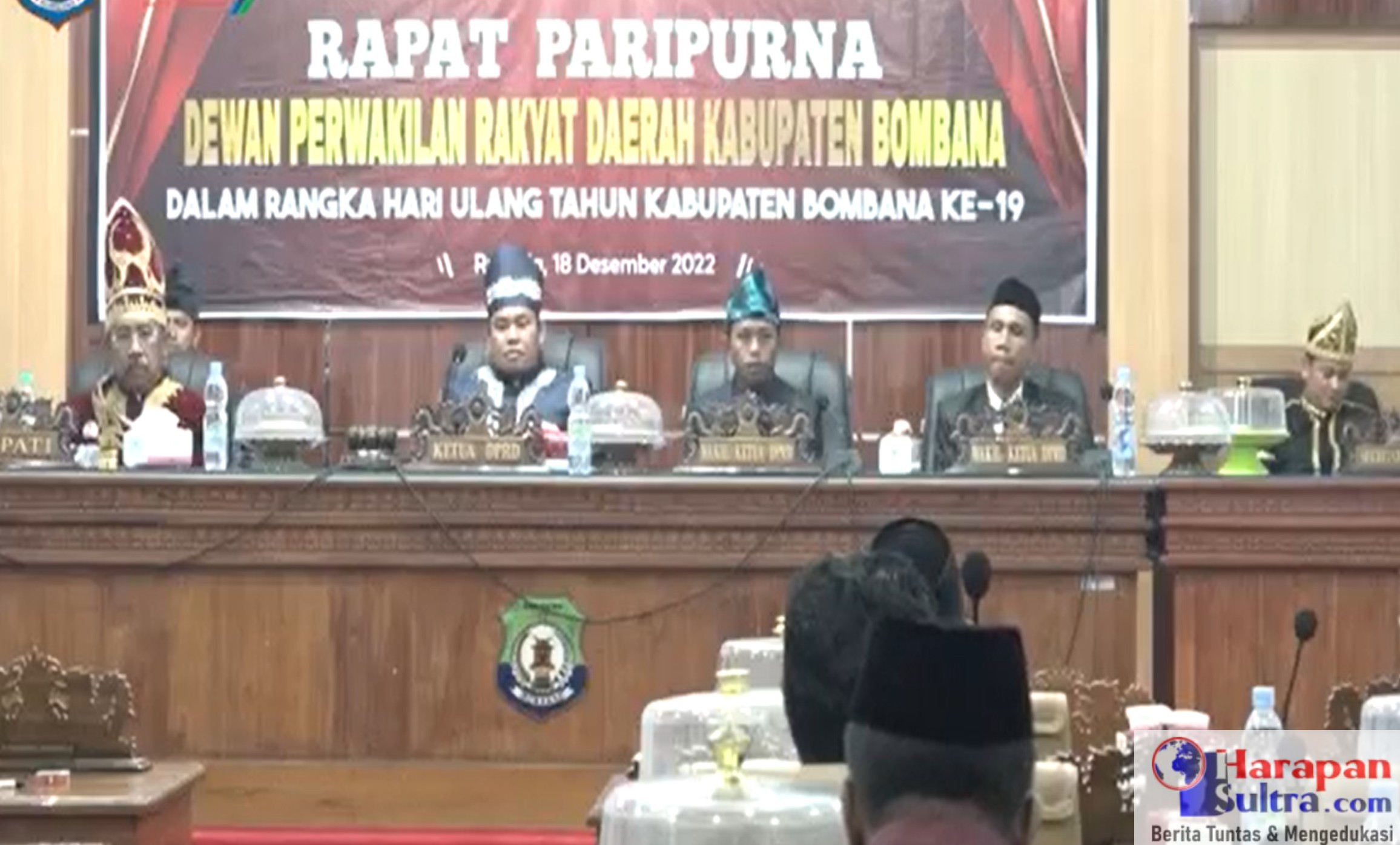 Rapat Paripurna DPRD Bombana