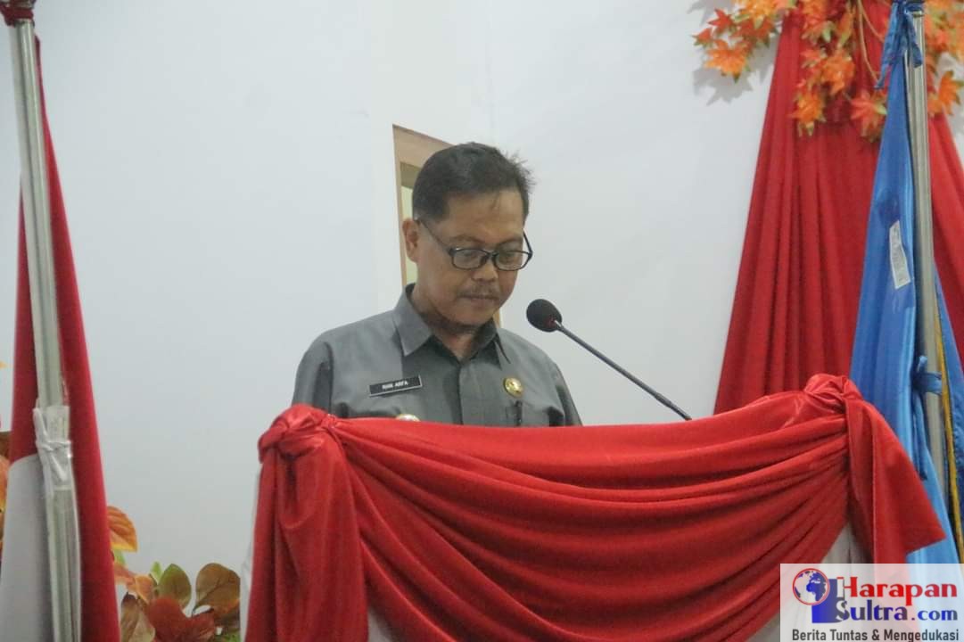 Sekretaris Daerah Kabupaten Bombana, Drs. Man Arfa, M.Si