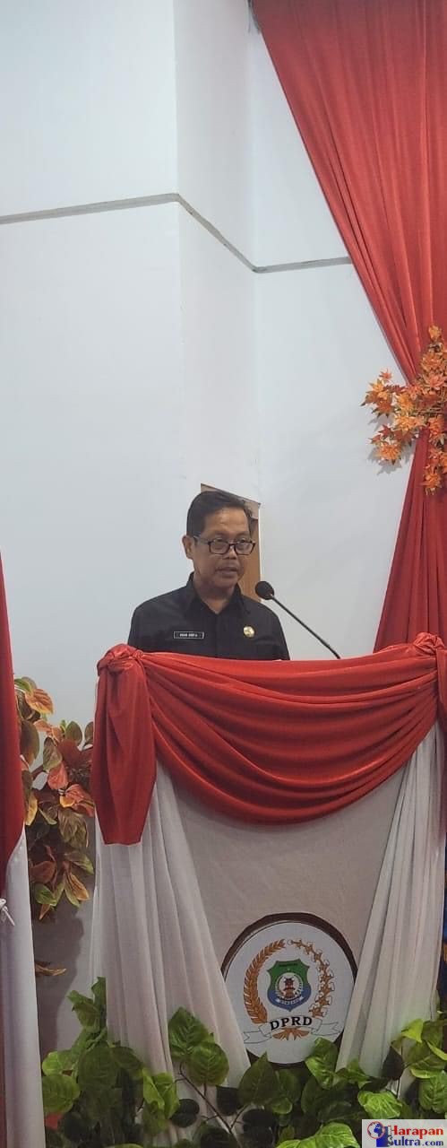Sekretaris Daerah Kabupaten Bombana, Drs. Man Arfa, M.Si