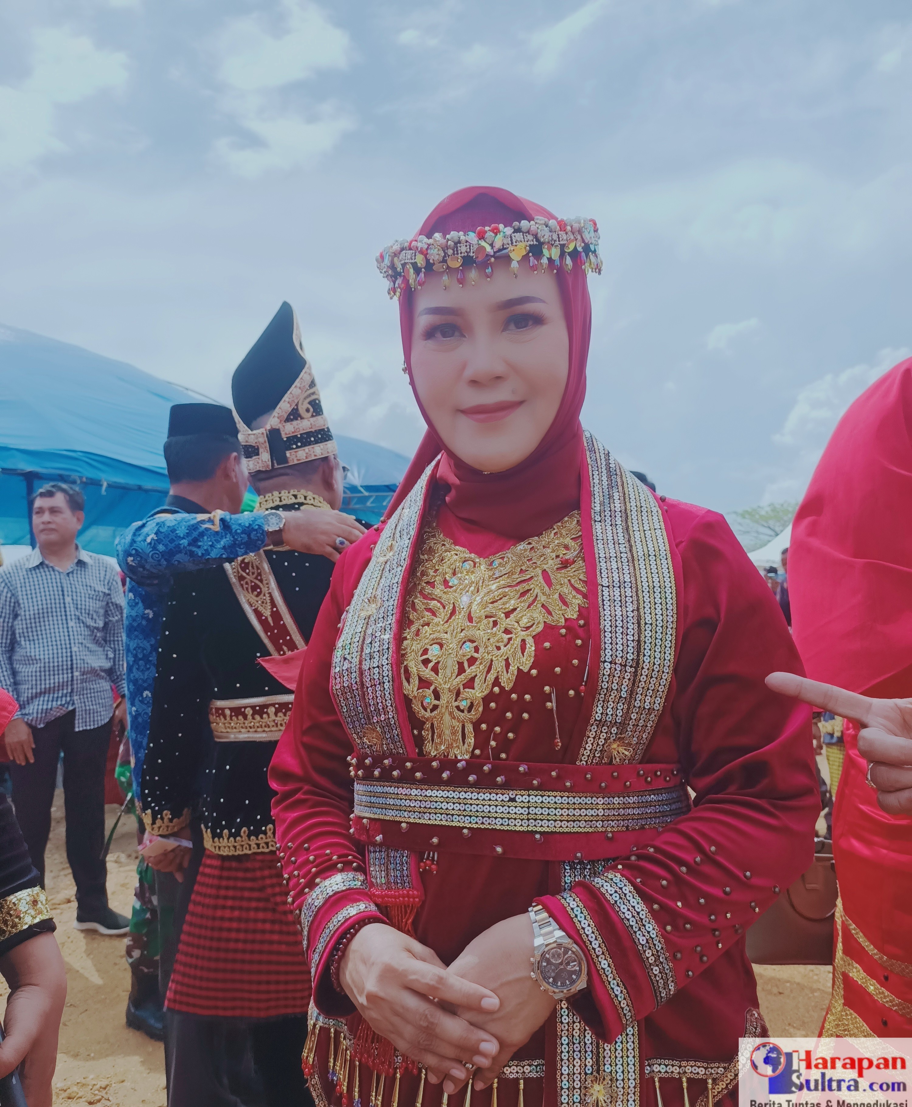 Kepala Dispora Bombana, Anisa Sri Prihatin, S.Sos., M.Si.