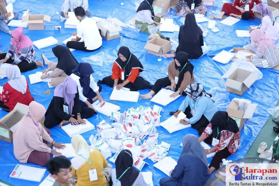 suasana pelipatan kertas