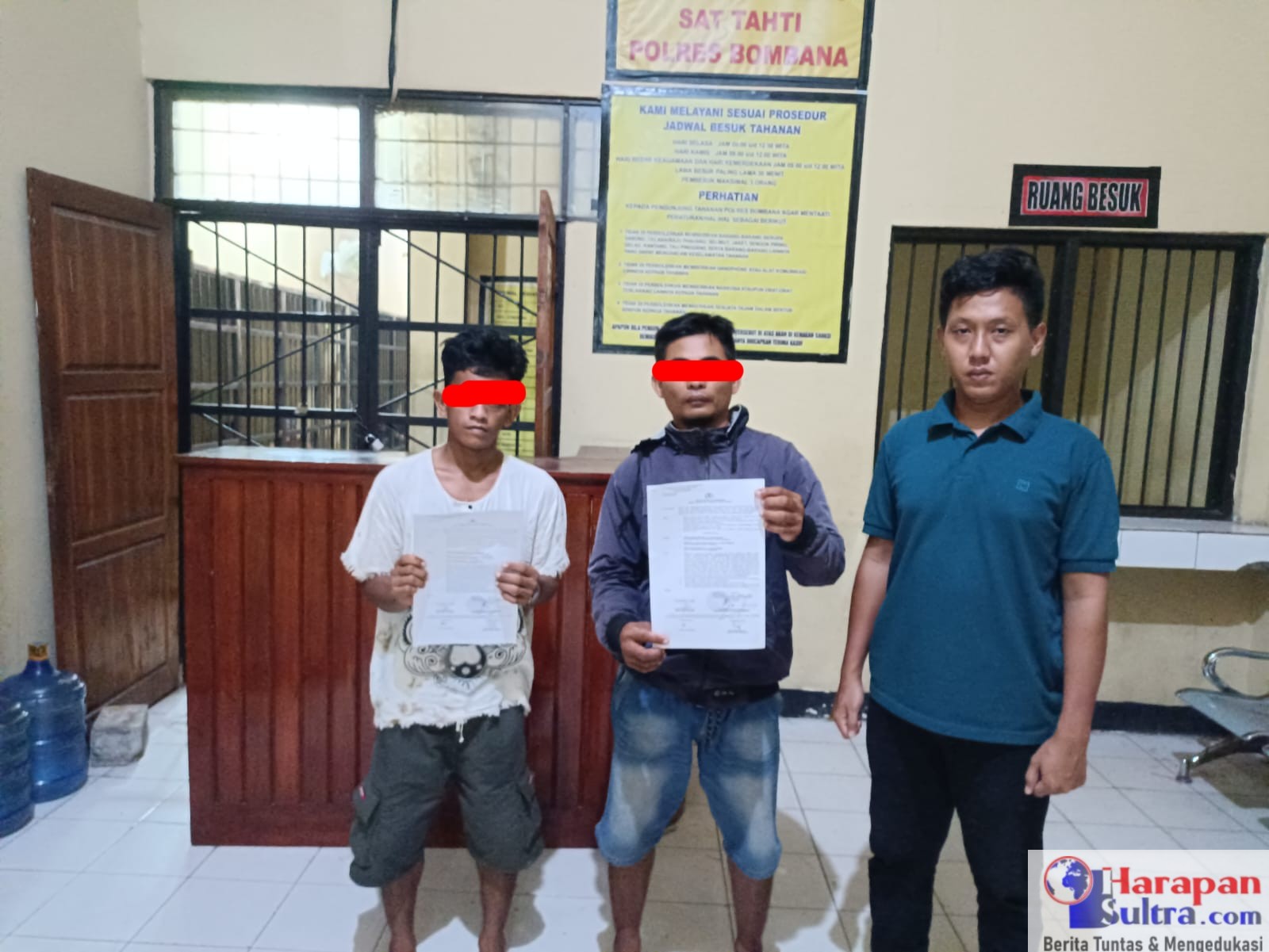Kedua Pelaku Yang Di Duga menyalahgunakan bahan bakar minyak (BBM) yang disubsidi oleh pemerintah.